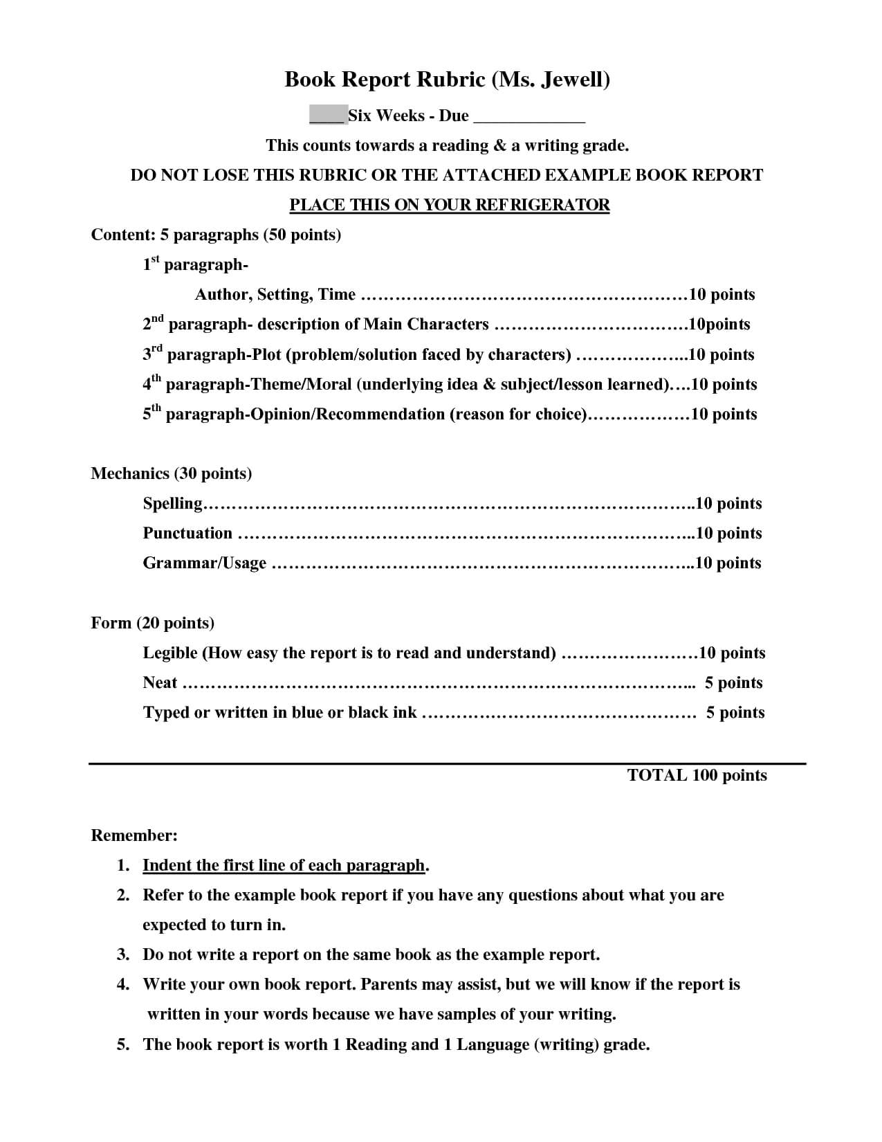 Sample 4Th Grade Book Report Format – Google Search For Book Report Template 4Th Grade