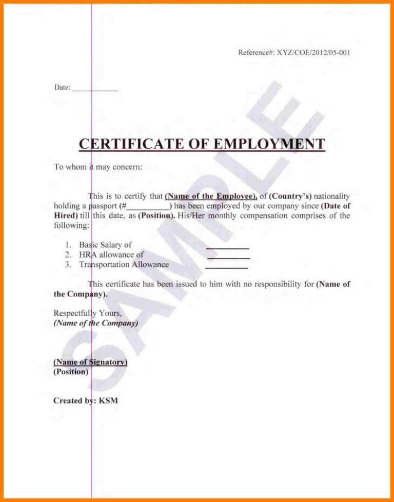 Sample Certification Employment Certificate Tugon Med Clinic intended