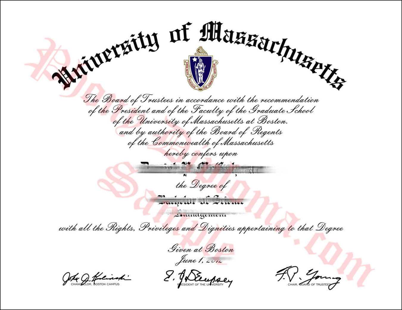 Sample Original Degree Certificate Fake Diploma Samples From Pertaining To University Graduation Certificate Template