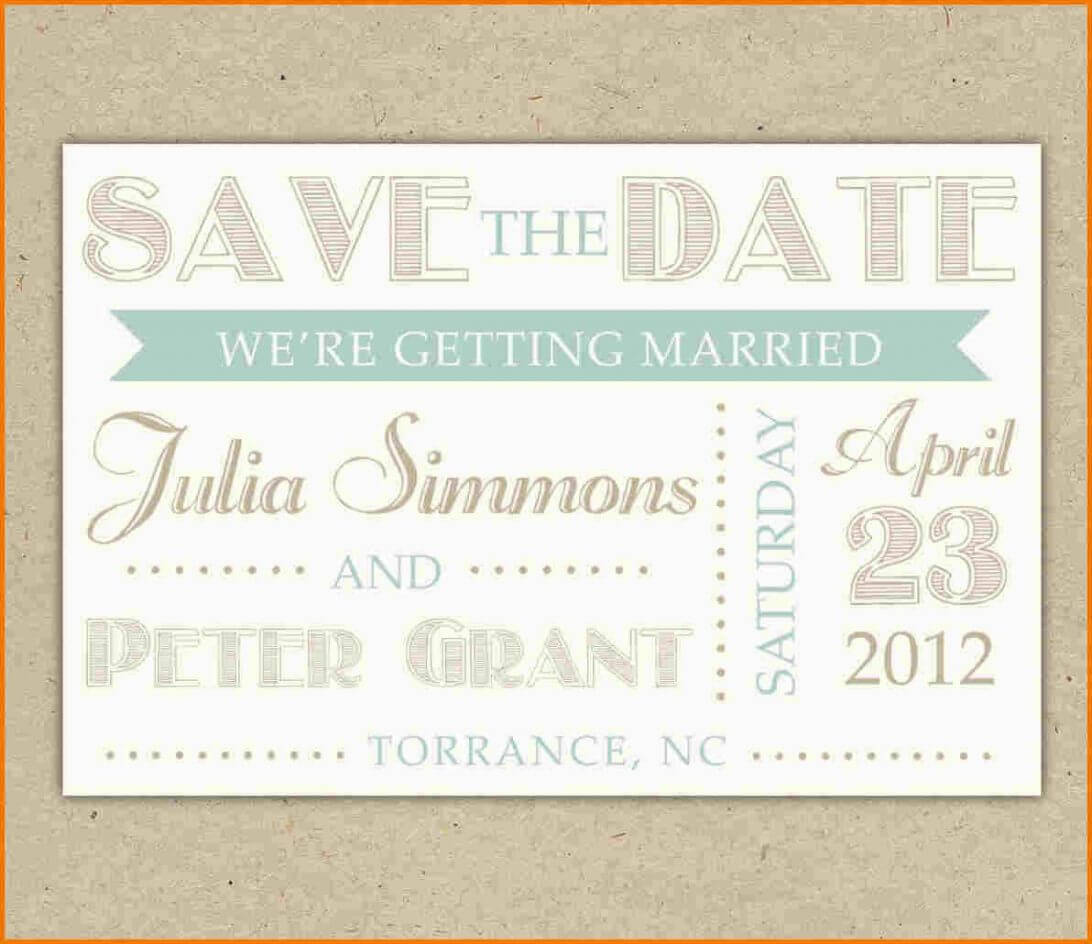 Save The Date Template Word Authorization Letter Pdf 28+ Throughout Save The Date Template Word