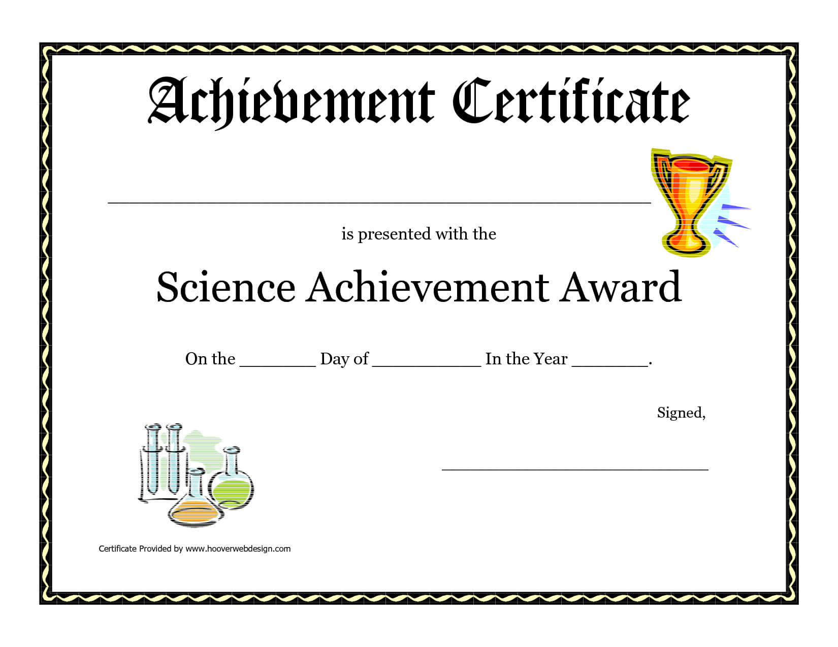 Science Fair Award Certificate Award Certificate Download With Regard To Free Printable Student Of The Month Certificate Templates