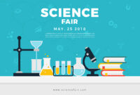 Science Fair Poster Banner - Download Free Vectors, Clipart pertaining to Science Fair Banner Template