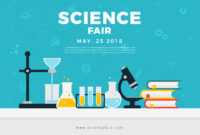 Science Fair Poster Banner - Download Free Vectors, Clipart pertaining to Science Fair Banner Template