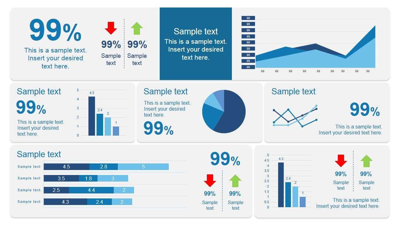 Scorecard Dashboard Powerpoint Template | Dashboard Design Inside Free Powerpoint Dashboard Template