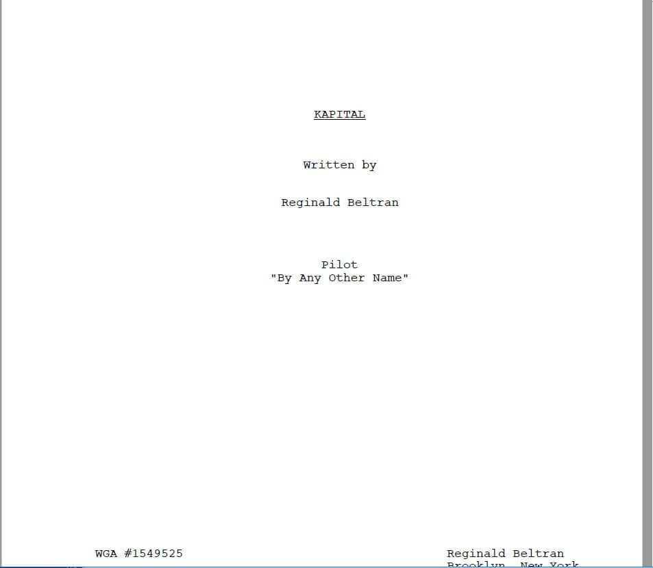 Screenwriting Tips: Proper Screenplay Format – 2Bridges Regarding Shooting Script Template Word