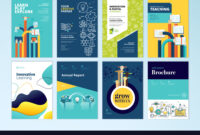 Set Of Brochure Design Templates Of Education inside Brochure Design Templates For Education