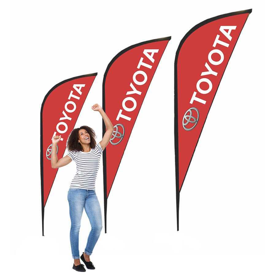 Sharkfin Banners & Sharkfin Flags | Printing Companies Intended For Sharkfin Banner Template