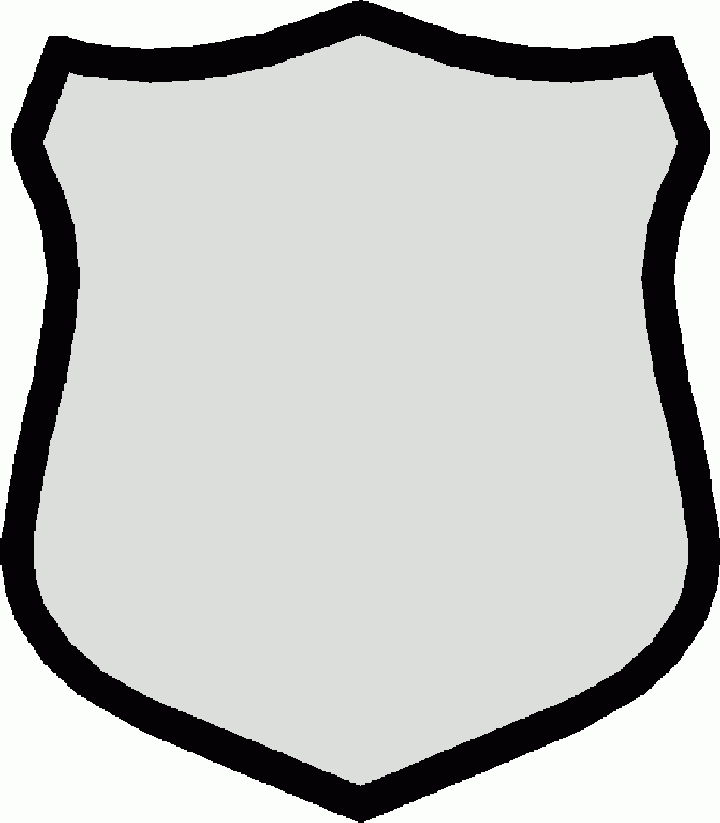 Shield Template Clipart | Free Download Best Shield Template Regarding Blank Shield Template Printable