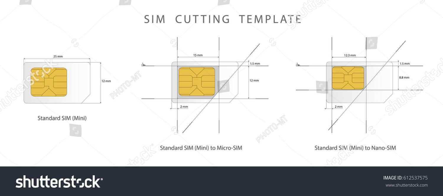 Sim Card Cut Template Pdf Intended For Sim Card Template Pdf With Regard To Sim Card Template Pdf