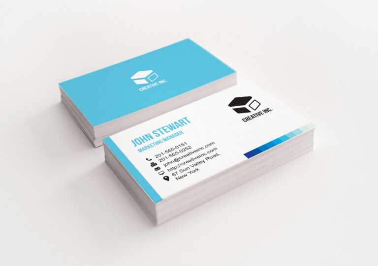 Adobe Illustrator Card Template