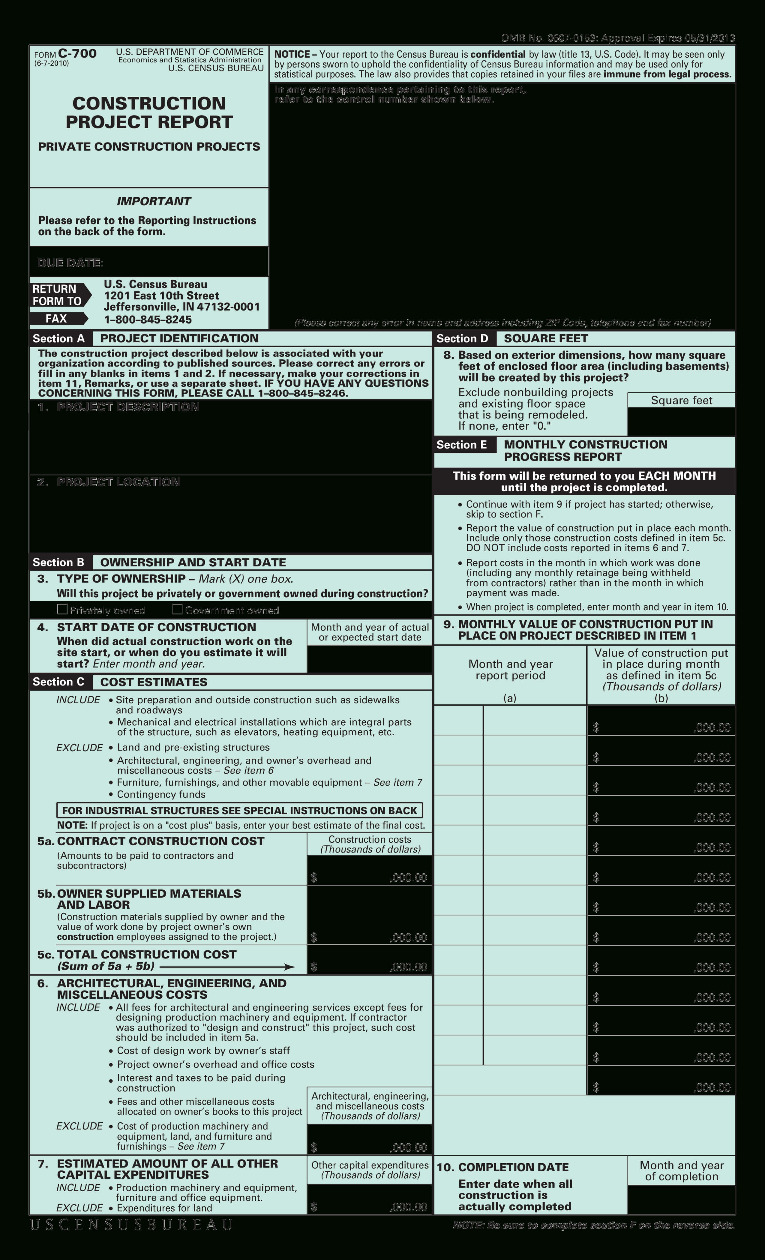 Simple Construction Project Report | Templates At For Simple Project Report Template