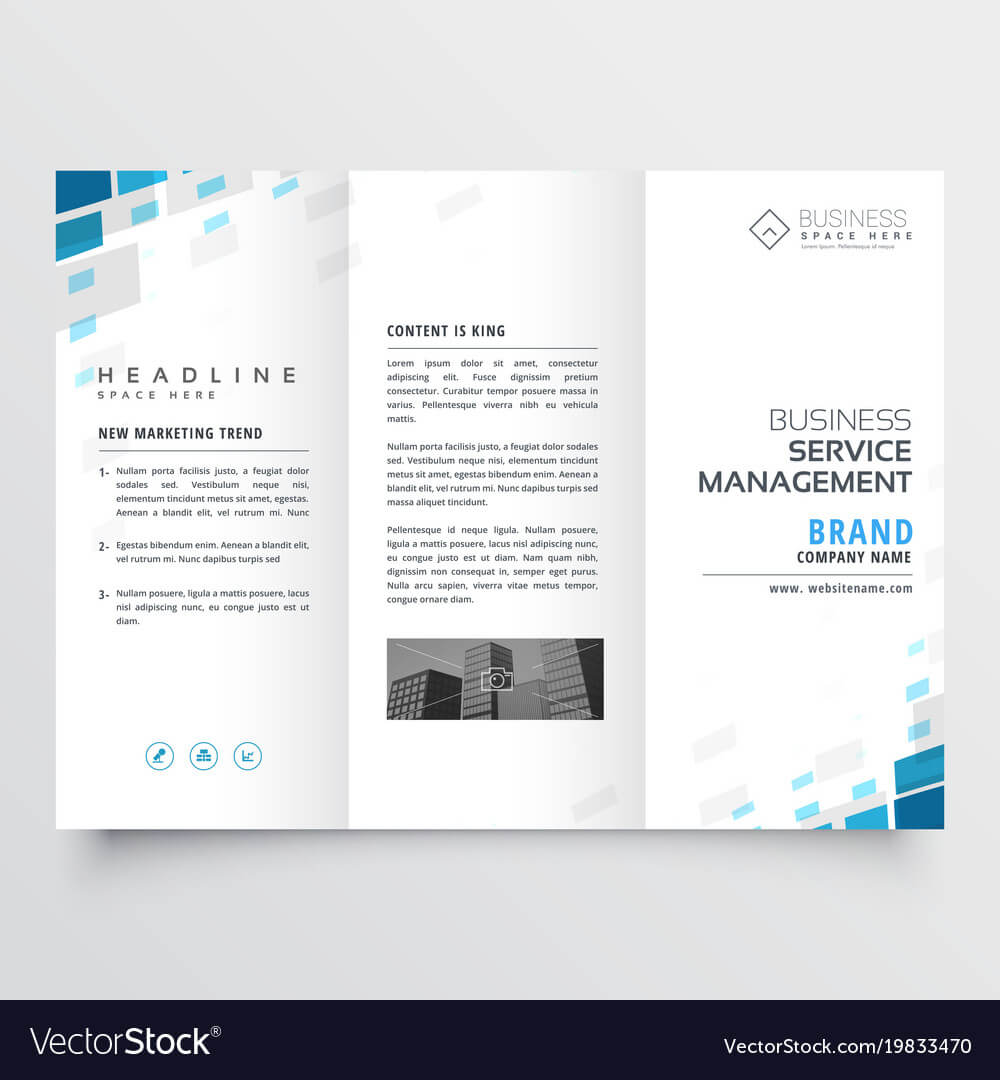 Simple Trifold Business Brochure Template Design Regarding Free Tri Fold Business Brochure Templates