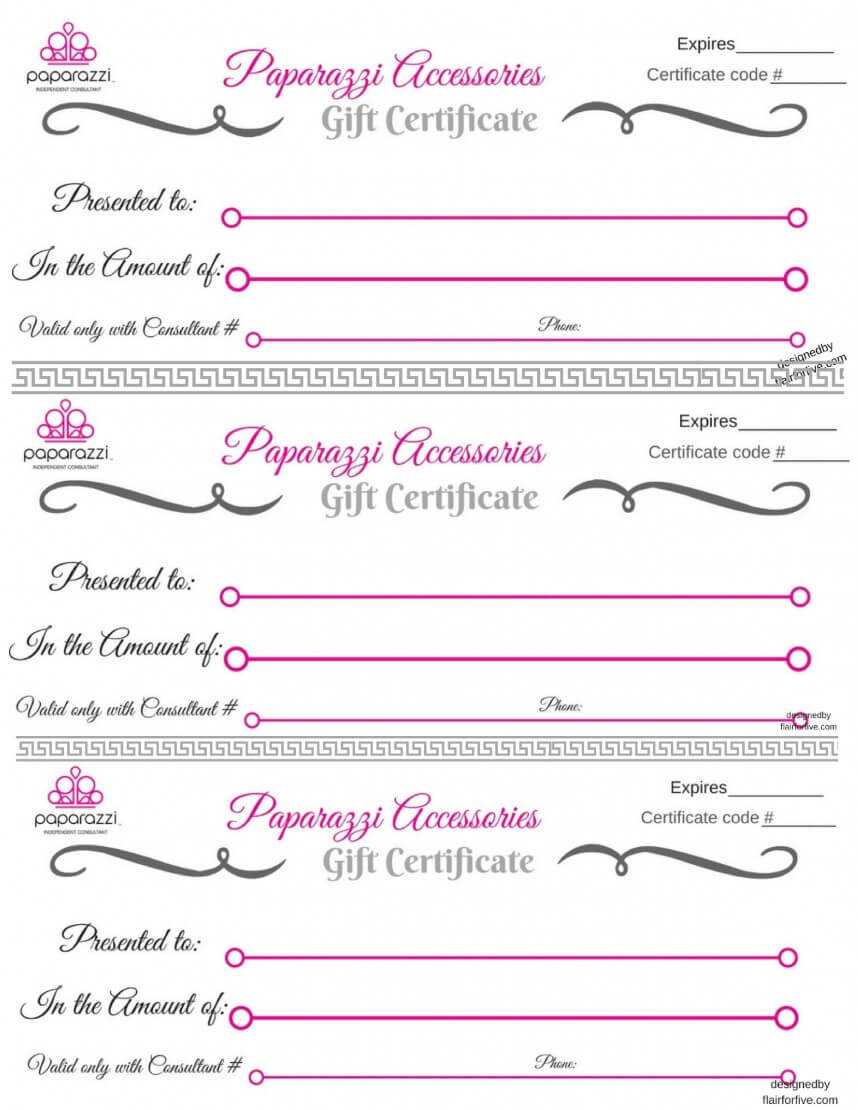 Singular Salon Gift Certificates Templates Template Ideas Regarding Salon Gift Certificate Template