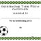 Soccer Award Certificates Template | Kiddo Shelter | Blank with regard to Soccer Award Certificate Templates Free