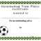 Soccer Certificate Templates Blank | K5 Worksheets with regard to Soccer Certificate Template