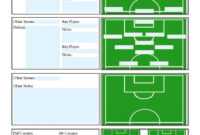 Soccer Scouting Template | Other Designs | Football Coaching within Football Scouting Report Template