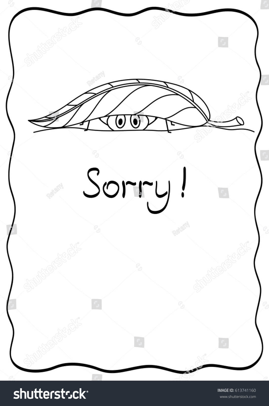 Sorry Card Template – Yupar.magdalene Project Regarding Sorry Card Template