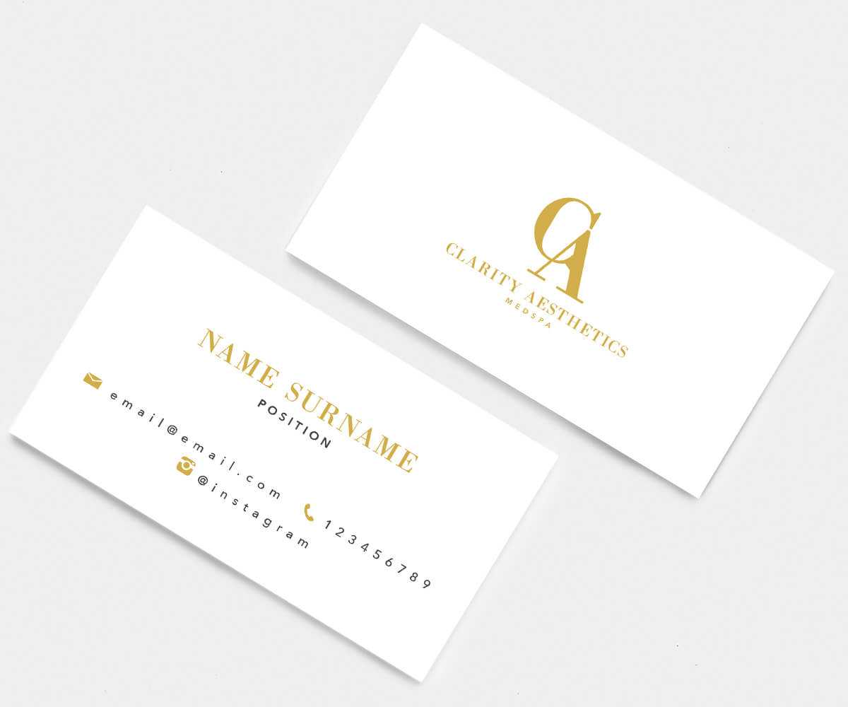 Spa Business Card Template Beauty Designs Cards Salon And Regarding Med Card Template