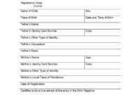Spanish To English Birth Certificate Translation Template for Birth Certificate Translation Template English To Spanish