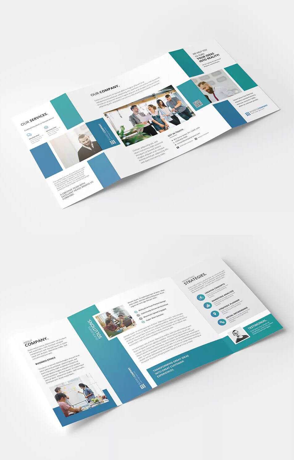 Square Gate Fold Brochure Template Psd – Cmyk Color Mode Intended For Gate Fold Brochure Template Indesign