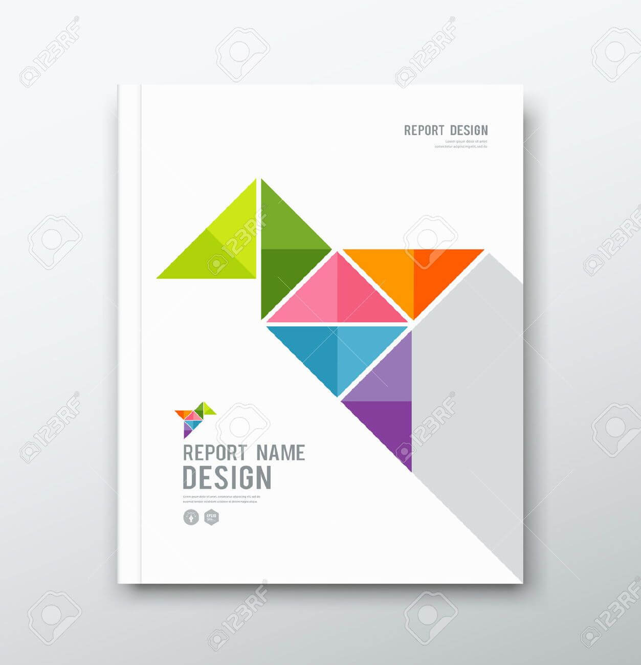 Stock Vector | Cover Page Template, Cover Page Template Word In Word Report Cover Page Template