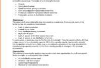 Strategic Analysis Report Template - Atlantaauctionco within Strategic Analysis Report Template