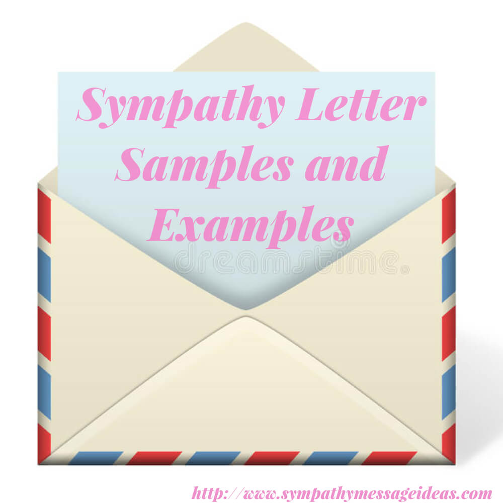 Sympathy Letter Samples And Examples – Sympathy Card Messages With Sorry For Your Loss Card Template