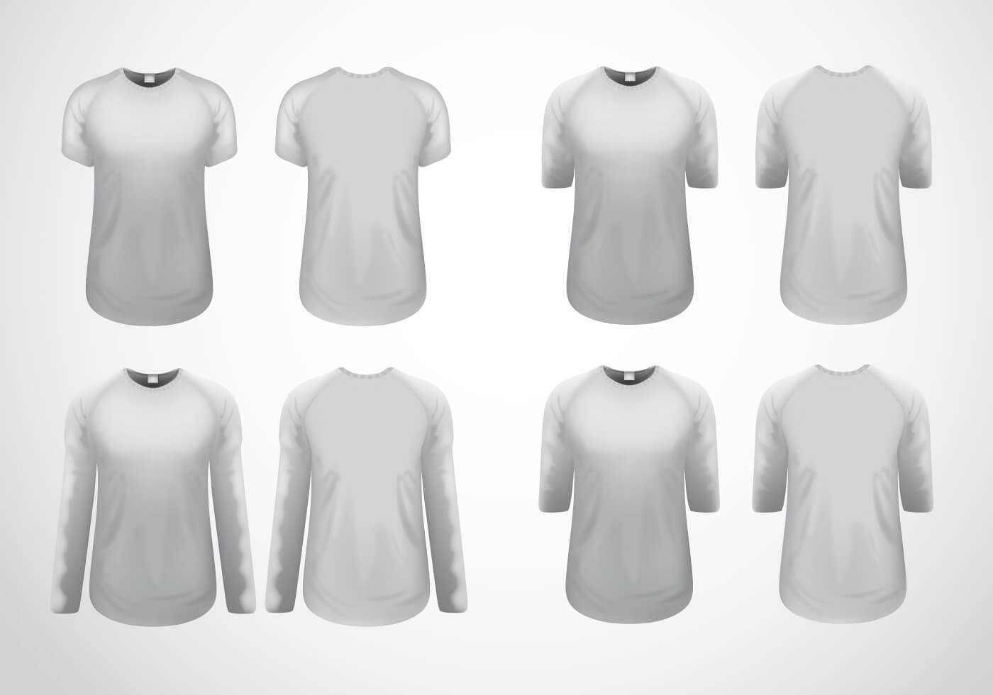 T Shirt Free Vector Art – (7,125 Free Downloads) With Regard To Blank T Shirt Design Template Psd