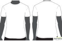T Shirt Template Front And Back | Shirt Template, T Shirt in Blank T Shirt Design Template Psd