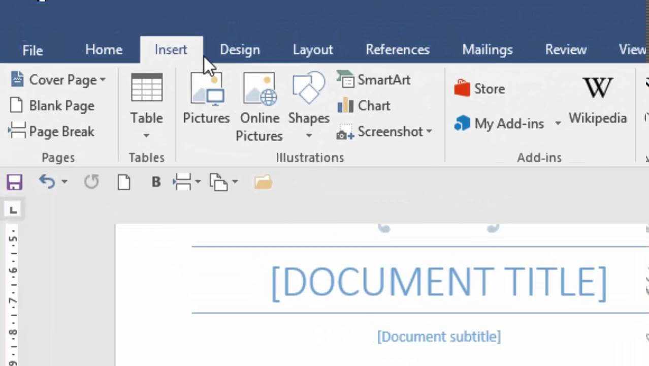 Table Of Contents In Word 2016 Inside Contents Page Word Template