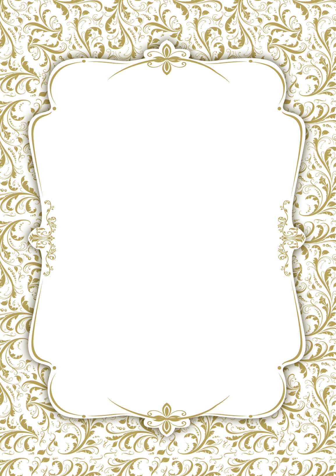 Tasteful Tapestry Frame – Free Wedding Invitation Template In Blank Templates For Invitations