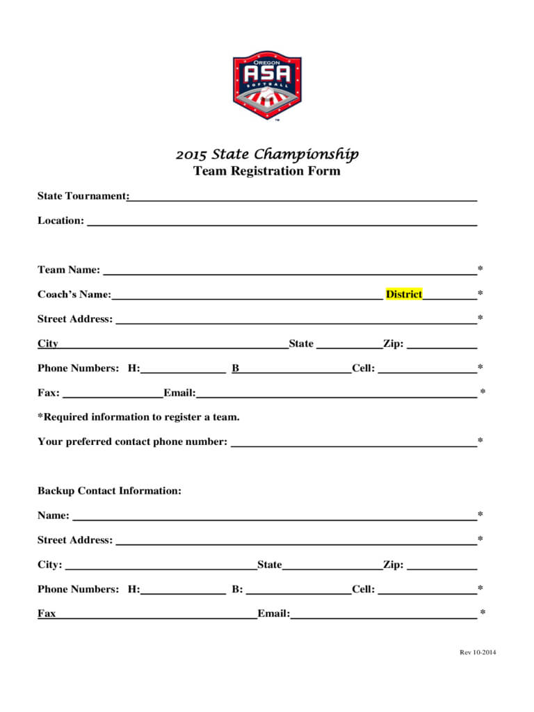 Team Registration Form – 2 Free Templates In Pdf, Word Inside Registration Form Template Word Free