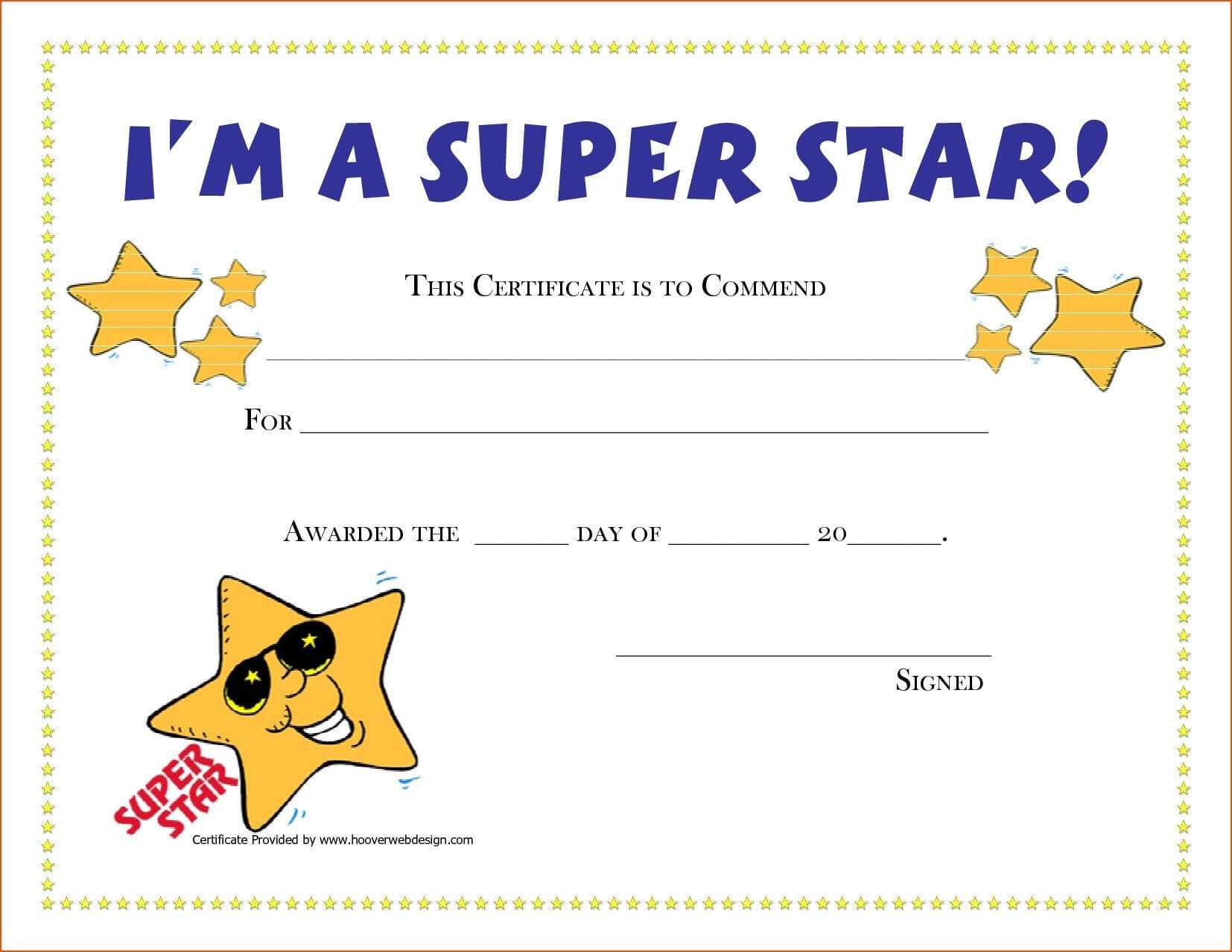 Template Certificate Blank Fresh Template Blank Award In Blank Award Certificate Templates Word