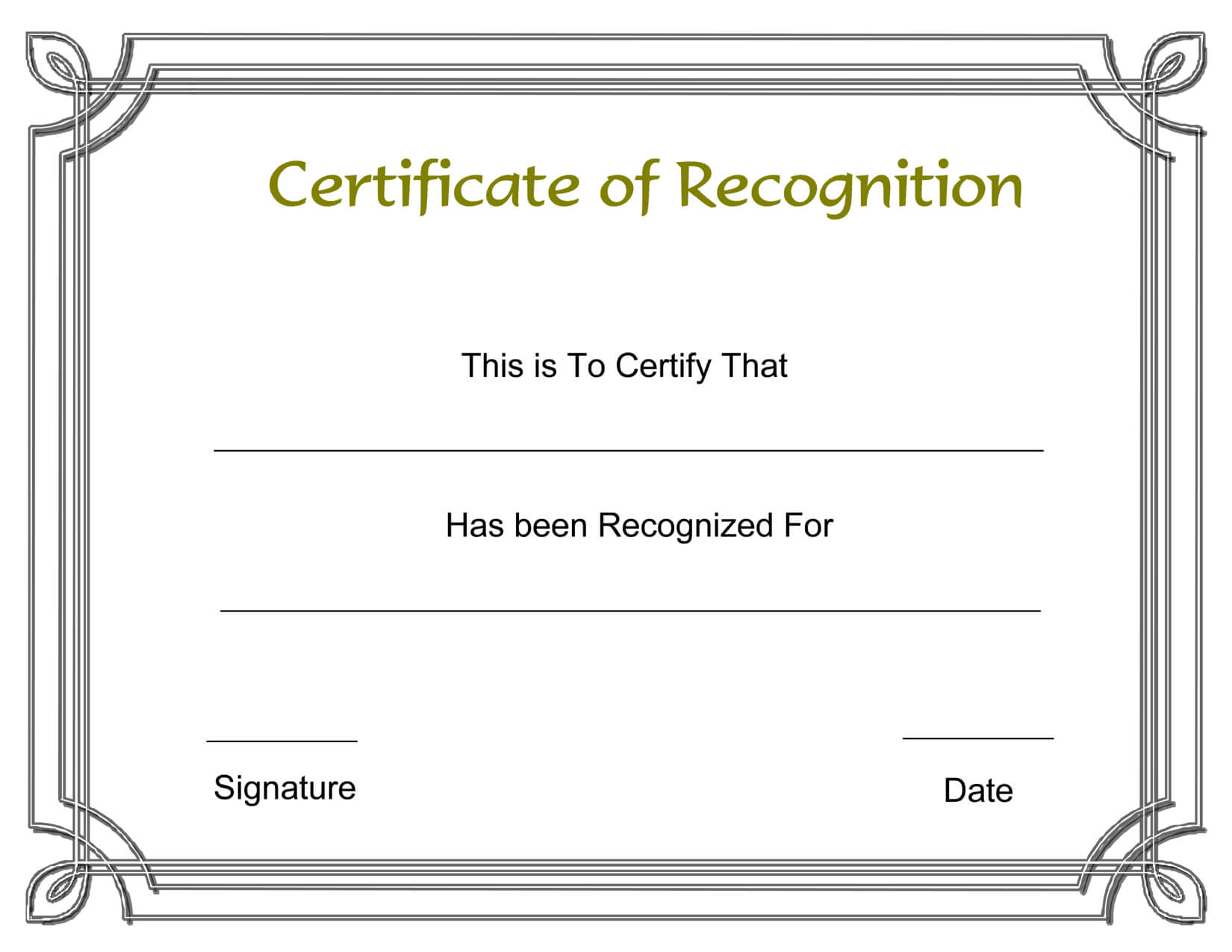 Template Free Award Certificate Templates And Employee In Employee Anniversary Certificate Template