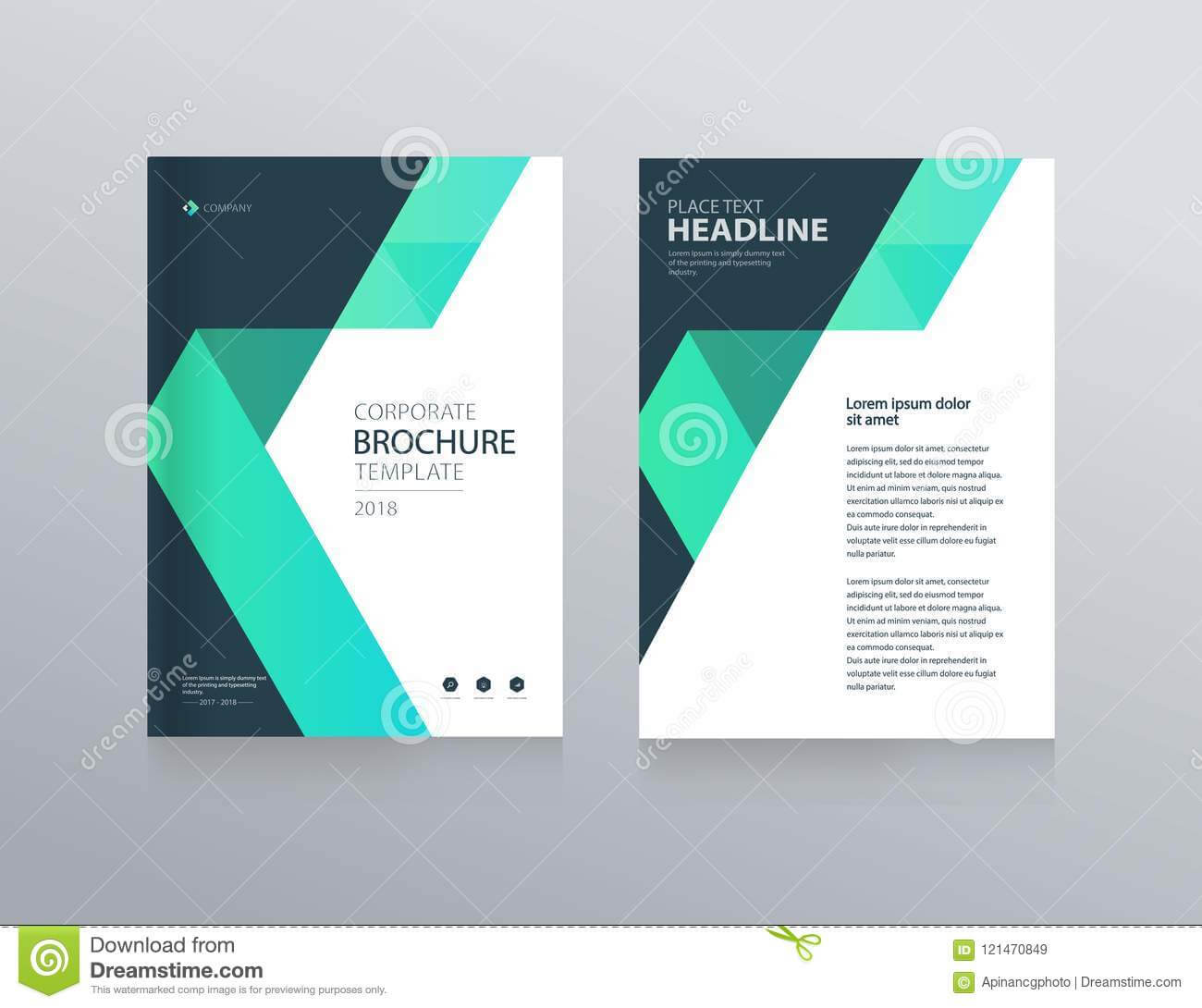 Template Layout Design With Cover Page For Company Profile Throughout Cover Page For Annual Report Template