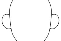 The Following Blank Face Templates Can Be Use For A Variety with regard to Blank Face Template Preschool