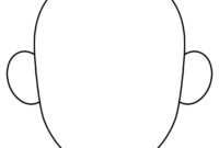 The Following Blank Face Templates Can Be Use For A Variety with regard to Blank Face Template Preschool