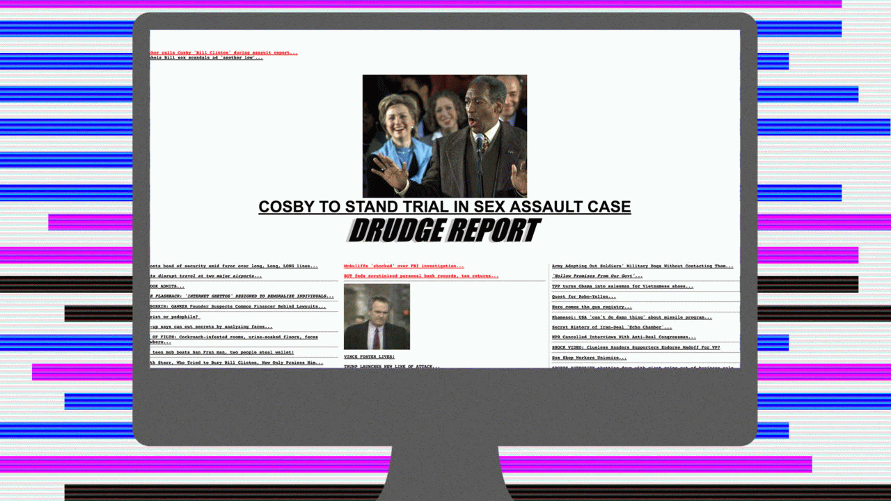The Internet's 10 “Ugliest” Websites Within Drudge Report Template