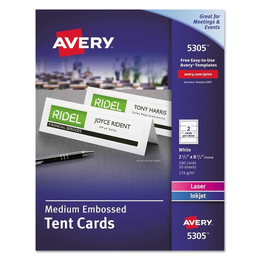 Thebrownfaminaz: Double Sided Tent Card Template 5309 Inside Amscan Imprintable Place Card Template