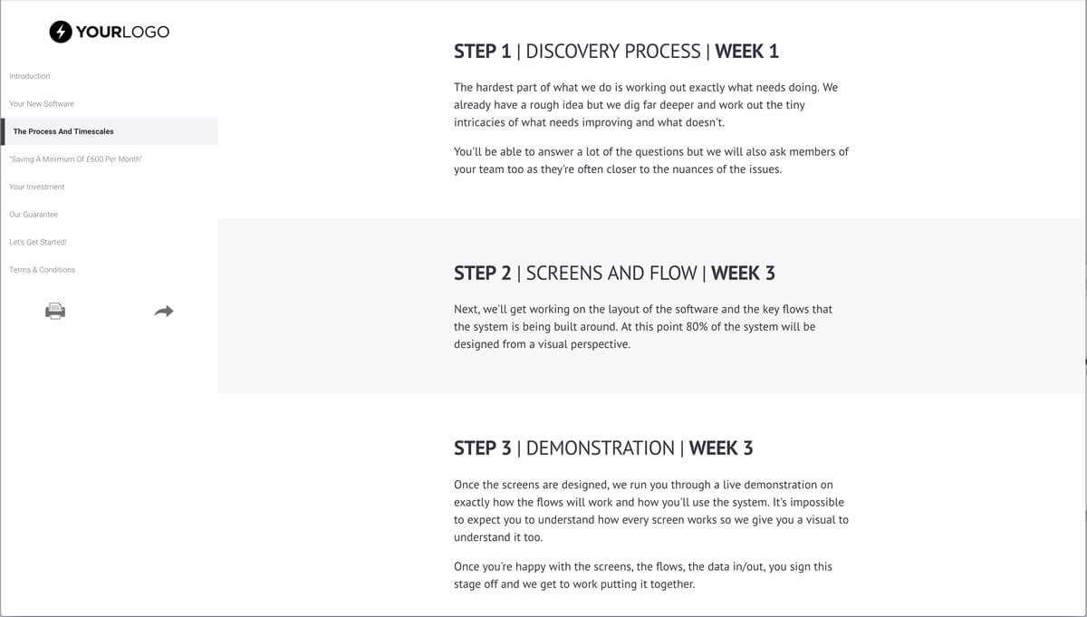 This [Free] Software Development Proposal Template Won $40M For Software Project Proposal Template Word