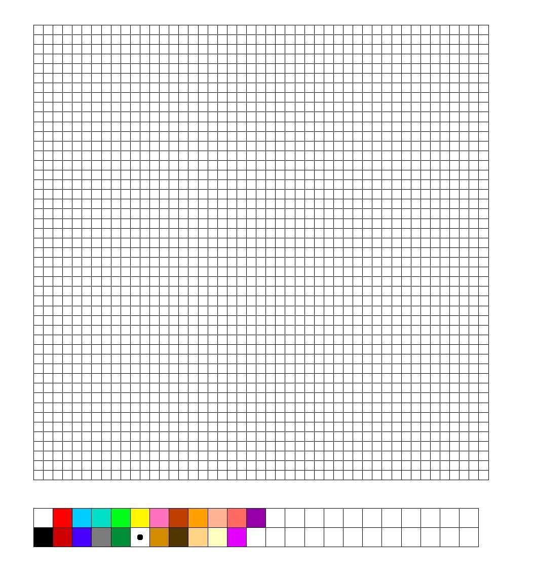 Tnk Hama : Perler Bead Blank Template | Perler Beads, Hama Intended For Blank Perler Bead Template