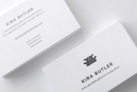 Top 32 Best Business Card Designs &amp; Templates intended for Business Card Maker Template