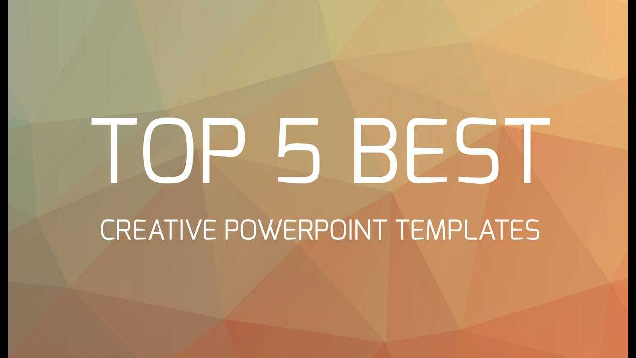 Top 5 Best Creative Powerpoint Templates Inside Fancy Powerpoint Templates