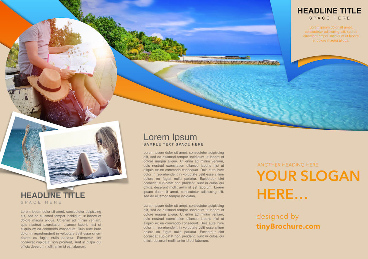 Travel Brochure Template Google Slides For Word Travel Brochure Template