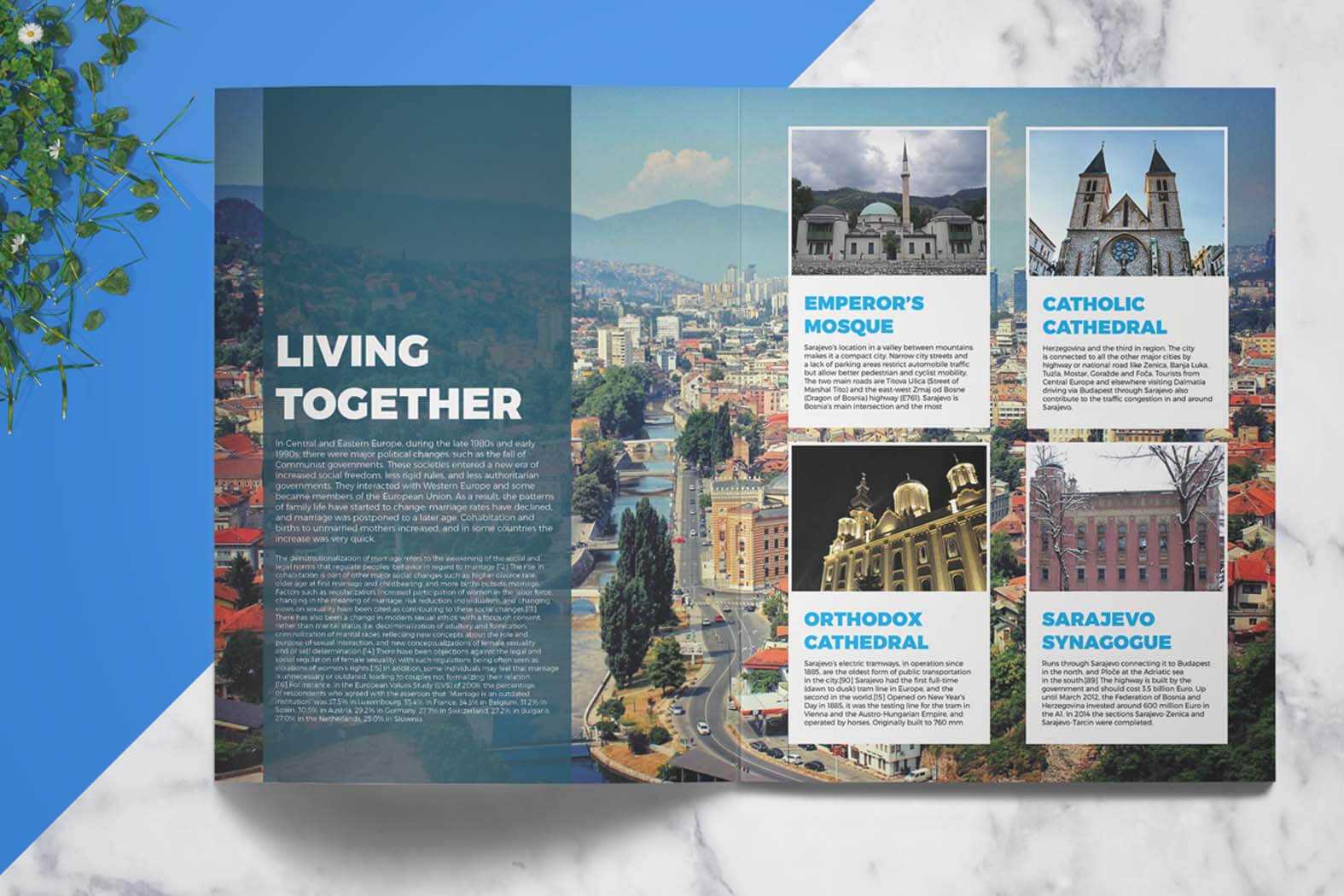 Travel Guide | Template 4 Print Throughout Travel Guide Brochure Template