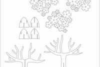 Tree 3D Pop Up Card/ Kirigami Pattern 1 | Kirigami Art | Pop pertaining to Pop Up Tree Card Template