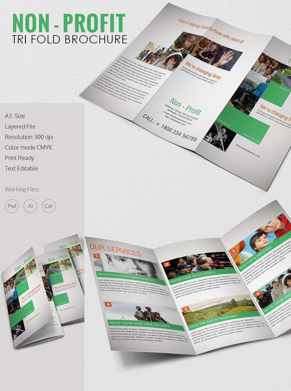Tri Fold Brochure Template – 43+ Free Word, Pdf, Psd, Eps Pertaining To 3 Fold Brochure Template Free Download