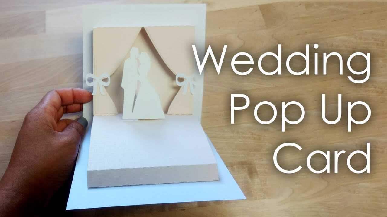 [Tutorial + Template] Diy Wedding Project Pop Up Card For Pop Up Wedding Card Template Free