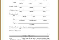 Uscis Birth Certificate Translation Template #10036 with Birth Certificate Translation Template Uscis