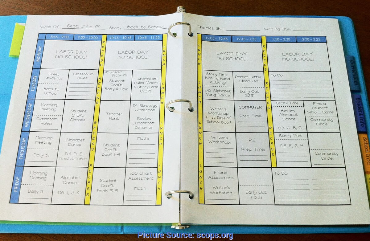 Valuable Teacher Plan Book Template Word 56 Teacher Plan Inside Teacher Plan Book Template Word